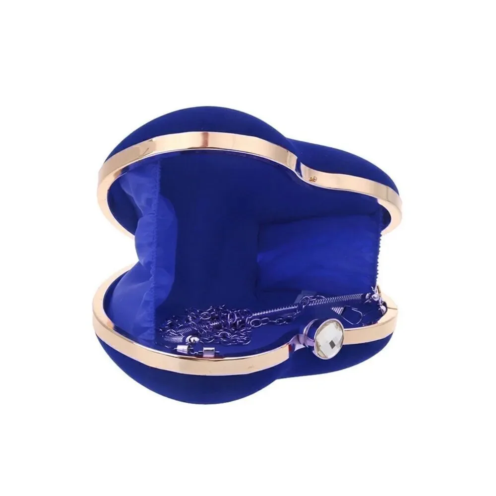 Blue Heart Purse handbag